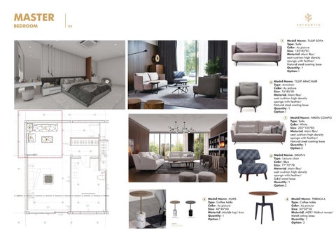 AUTHENTIC-KOH KONG VACATION 家居 - 家具 DESIGN PROPOSAL- 第 8 页