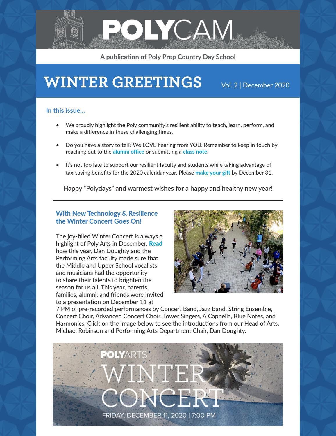 Polycam December 2020 by Poly Prep Country Day School Issuu
