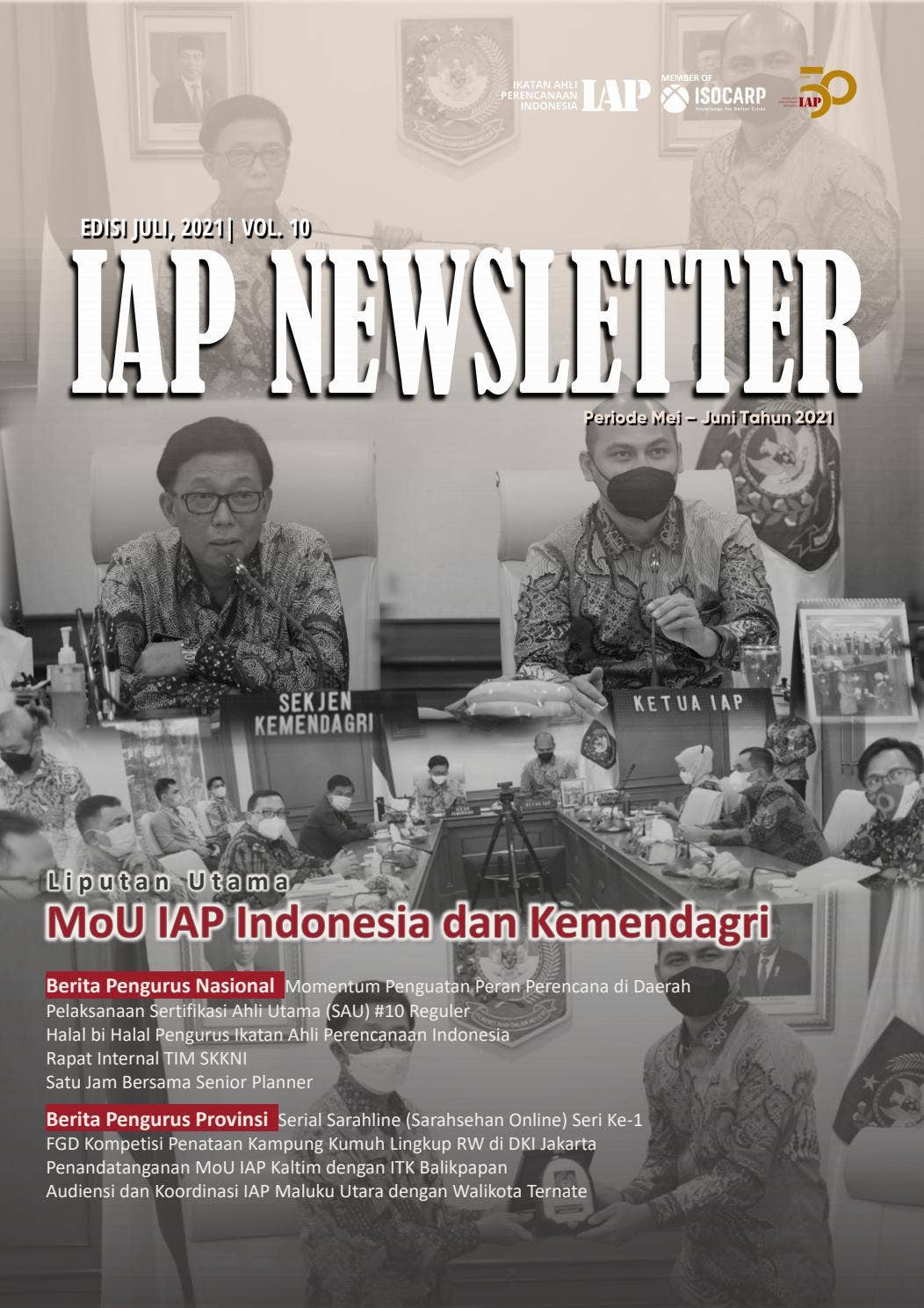 Iap Newsletter Vol 10 Edisi Juli 2021 By Iap Indonesia Issuu