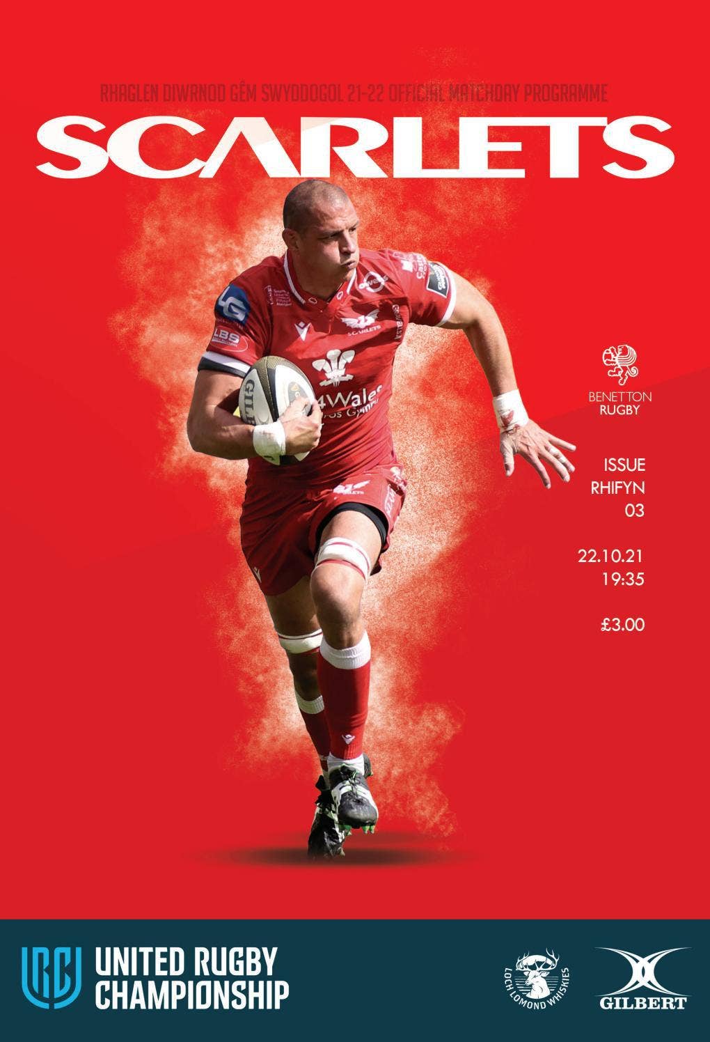 Scarlets v Benetton Rugby Match-day programme by Scarlets Rugby - Issuu