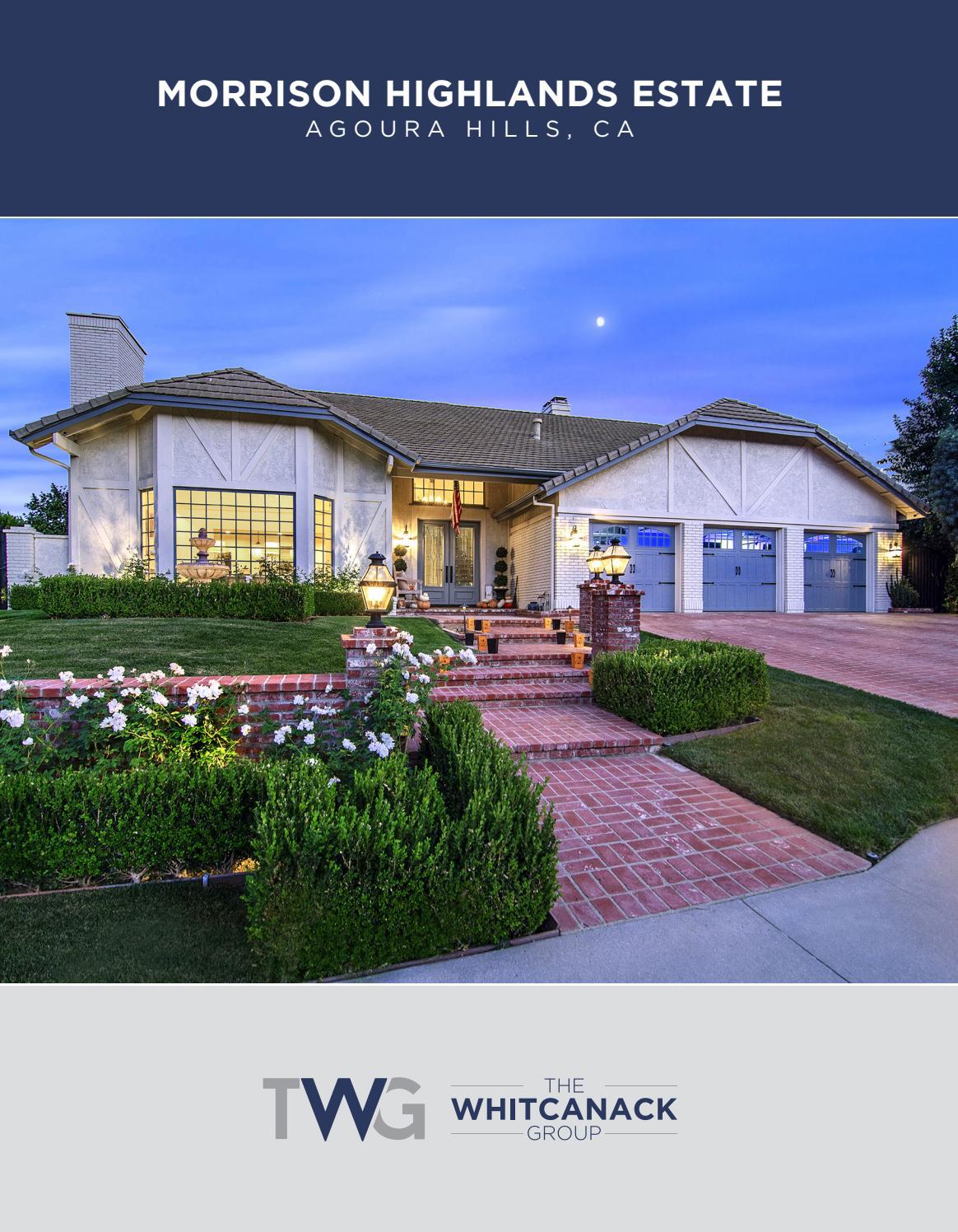 Morrison Highlands Estate Agoura Hills, CA by Brian Whitcanack Issuu