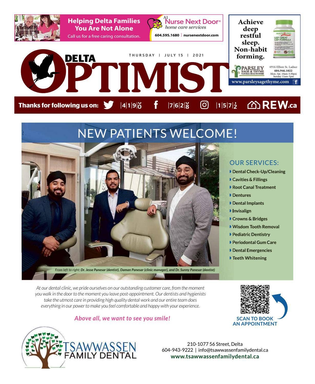 Delta Optimist July 15 2021 by Delta Optimist - Issuu