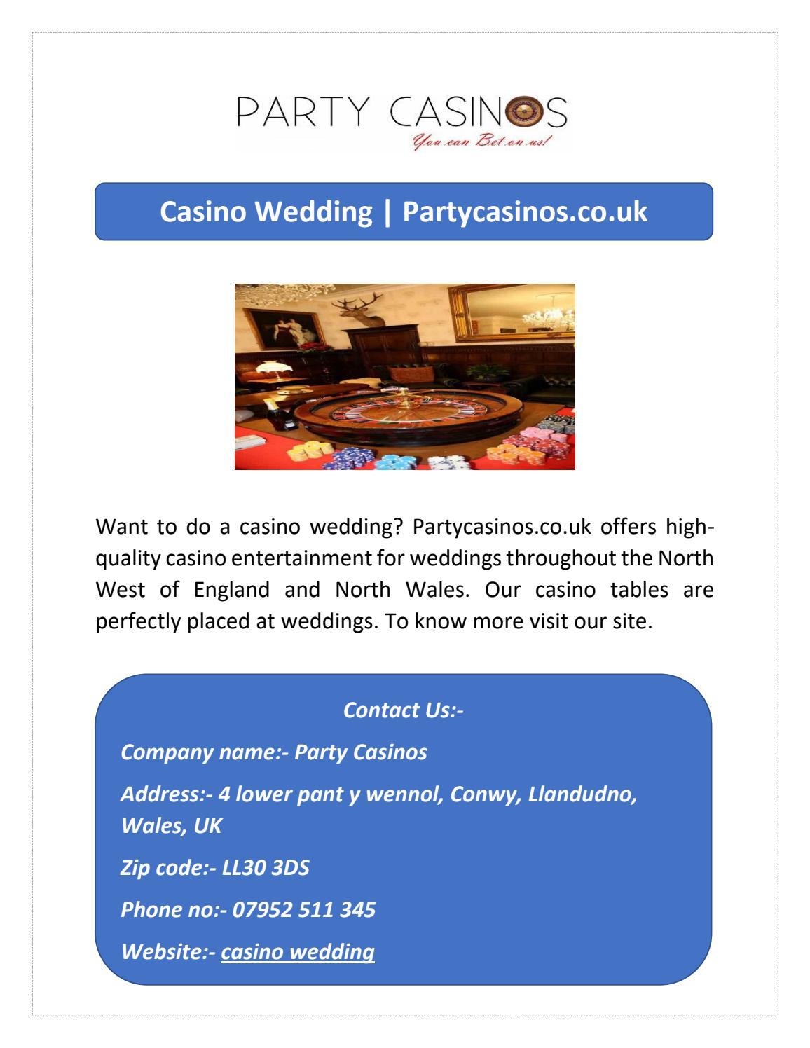 Casino Wedding Partycasinos.co.uk by Party Casinos Issuu