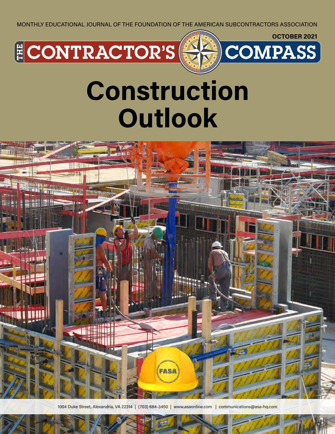 The Contractor's Compass - October 2021 by American Subcontractors  Association - Issuu