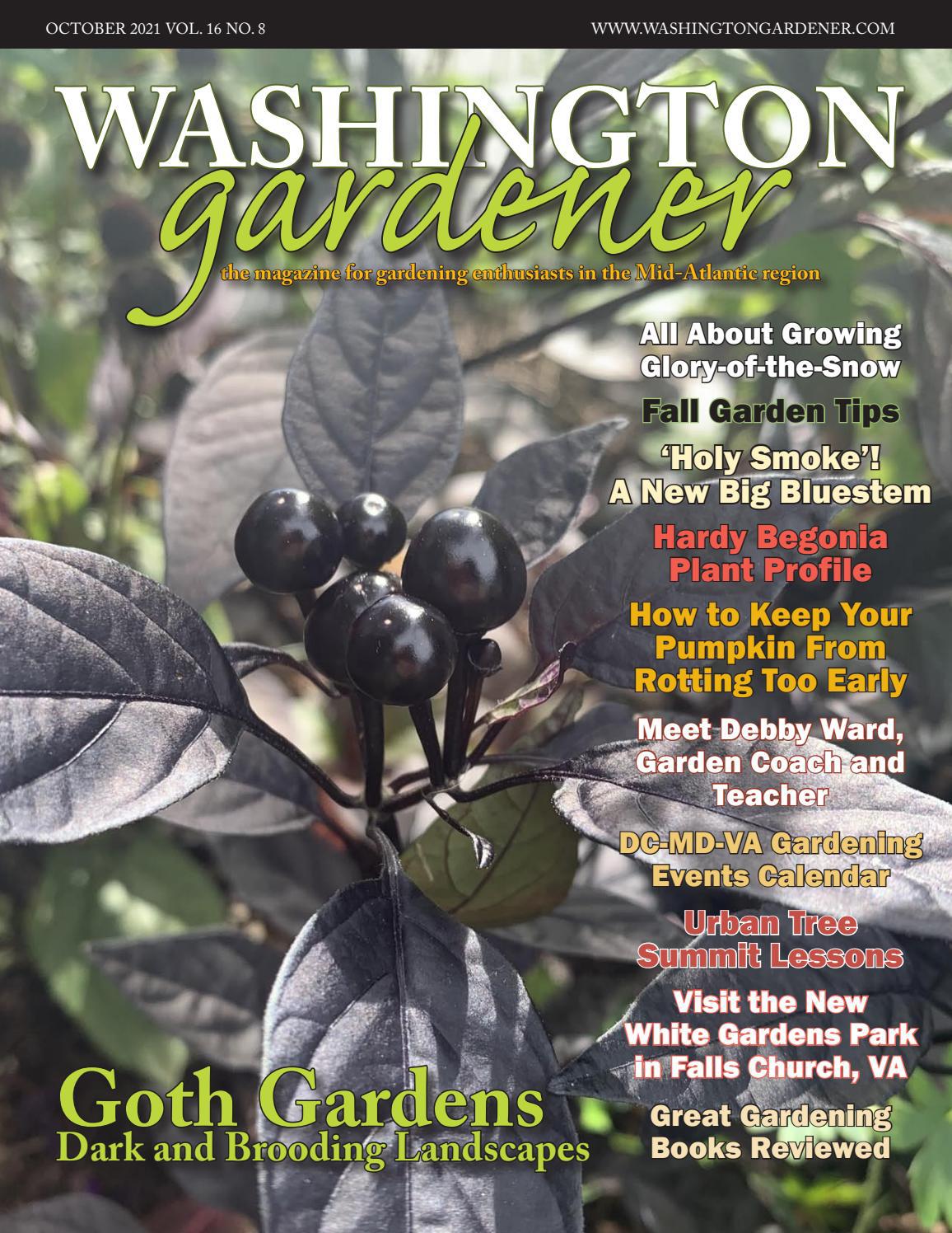 Washington Gardener Magazine October 2021 By Kathy J Issuu