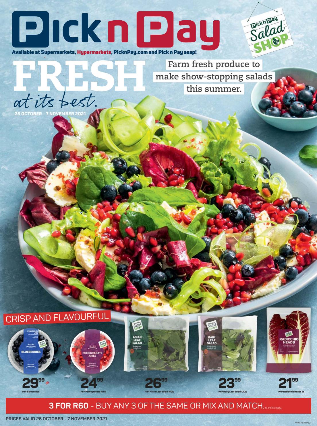 Pick n Pay Salad Shop by Pick n Pay Leaflets Issuu