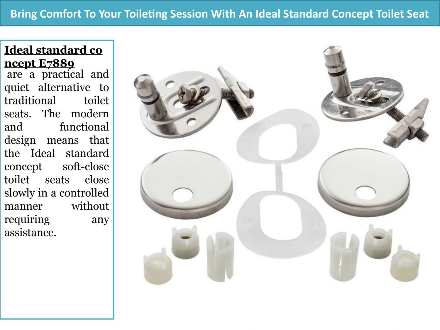 Bring Comfort To Your Toileting Session With An Ideal Standard Concept