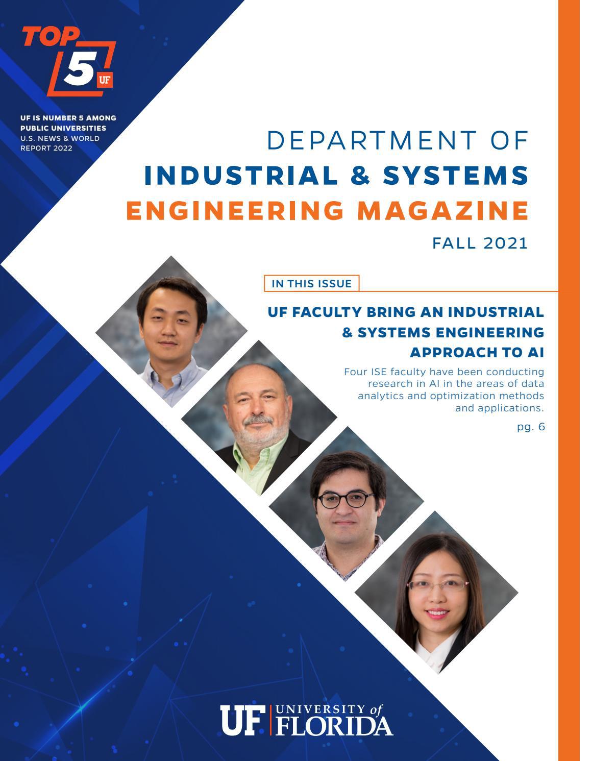 UF ISE Annual Magazine 2021 by UF Herbert Wertheim College of