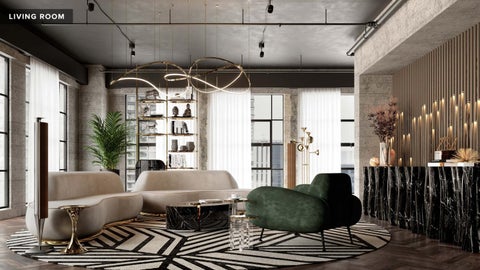 ECLECTIC LOFT IN HONG KONG | A Millionaire 现代 Apartment 第 6 页