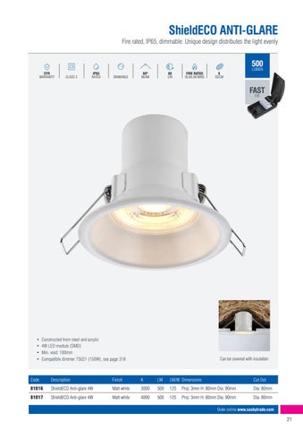 Lighting Edition 13 灯饰目录 · Saxby 第 23 页