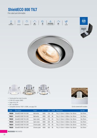 Lighting Edition 13 灯饰目录 · Saxby 第 24 页
