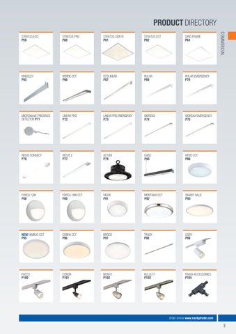 Lighting Edition 13 灯饰目录 · Saxby 第 5 页