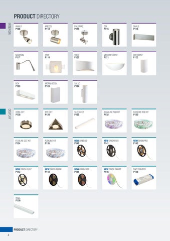 Lighting Edition 13 灯饰目录 · Saxby 第 6 页