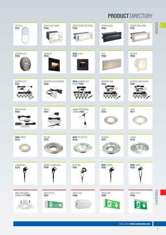 Lighting Edition 13 灯饰目录 · Saxby 第 9 页