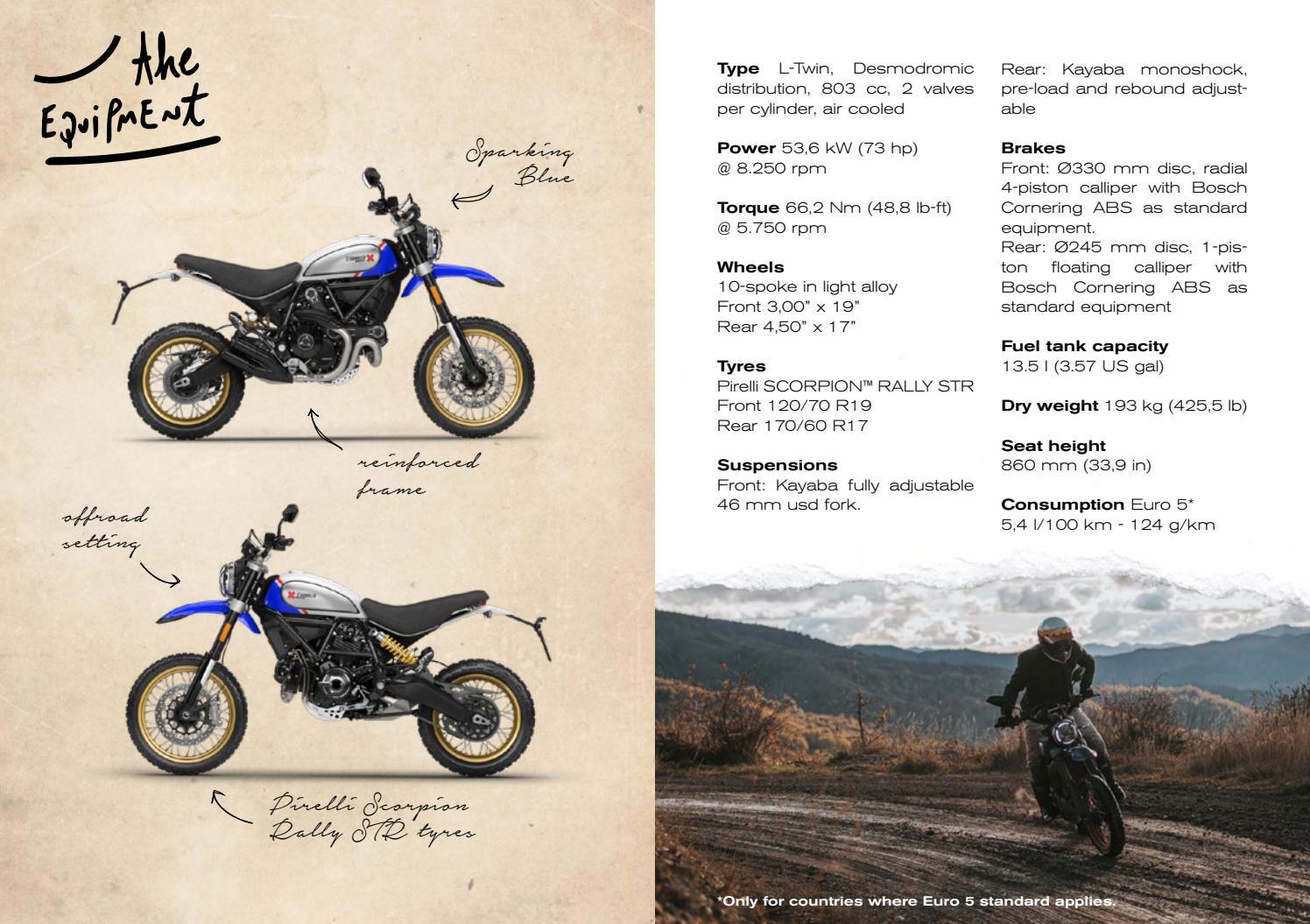 ducati scrambler brochure