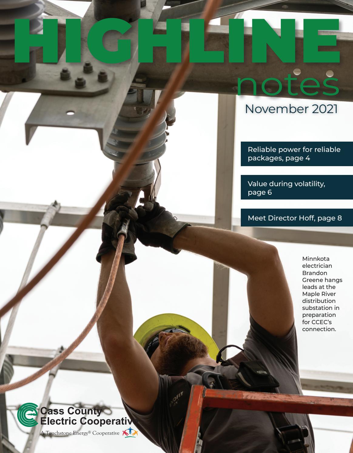 November Highline Notes 2021 by Cass County Electric Cooperative Issuu