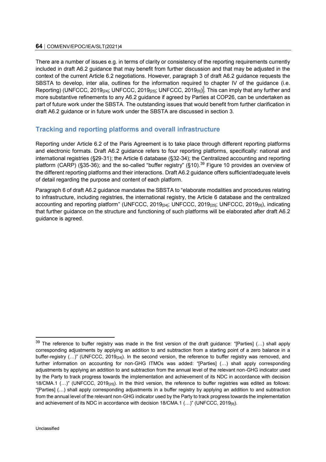 Understanding reporting and review under Articles 6 and 13 of the Paris ...