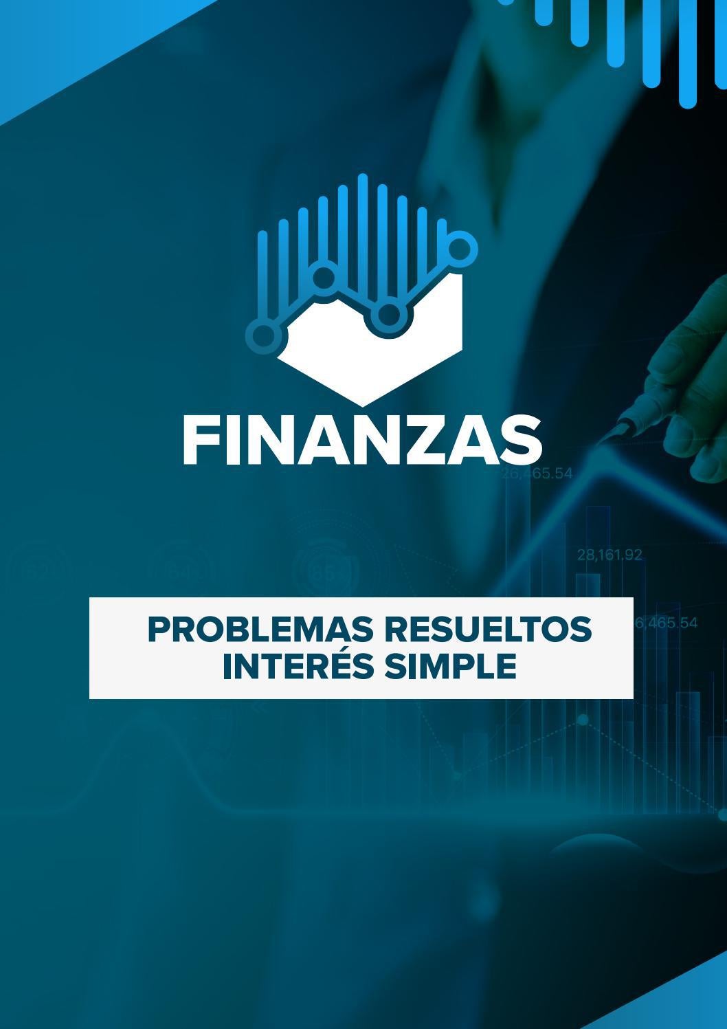 Problemas Resueltos_Interés Simple by DIRECCIÓN DE EDUCACIÓN EN LINEA ...