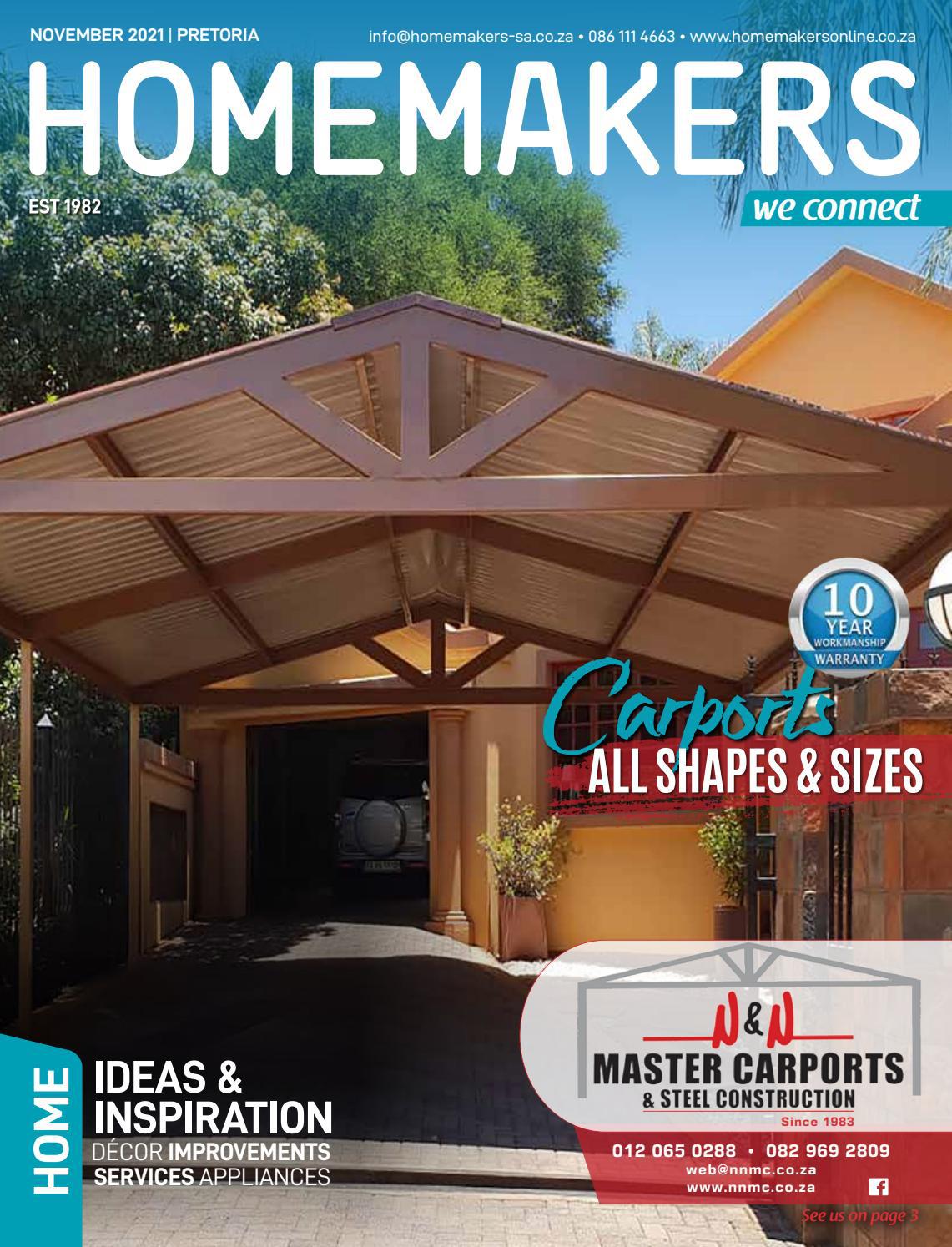 HOMEMAKERS Pretoria November 2021 by HOMEMAKERS Issuu