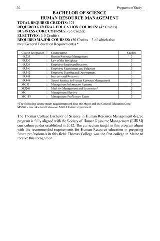 Course Catalog 2021-2022 by Thomas College - Issuu
