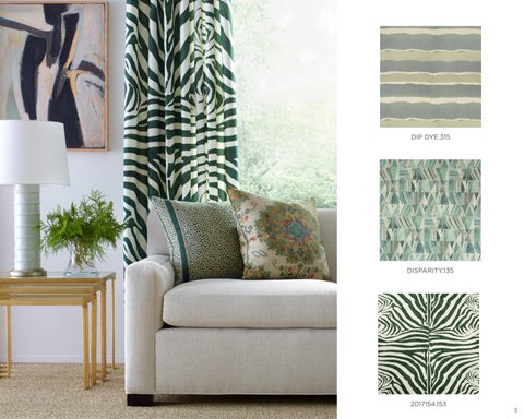 Kravet LLC Graphic Prints Verdigris 灯饰型录 第 3 页