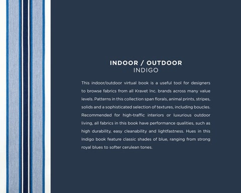 Kravet LLC Indoor 户外 Indigo 型录 第 2 页