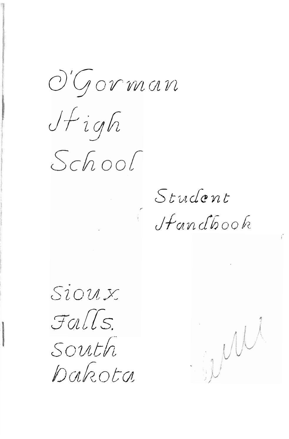 1961 O Gorman High School Handbook By Bishop O Gorman Catholic Schools 1961-o-gorman-high-school-handbook-by-bishop-o-gorman-catholic-schools