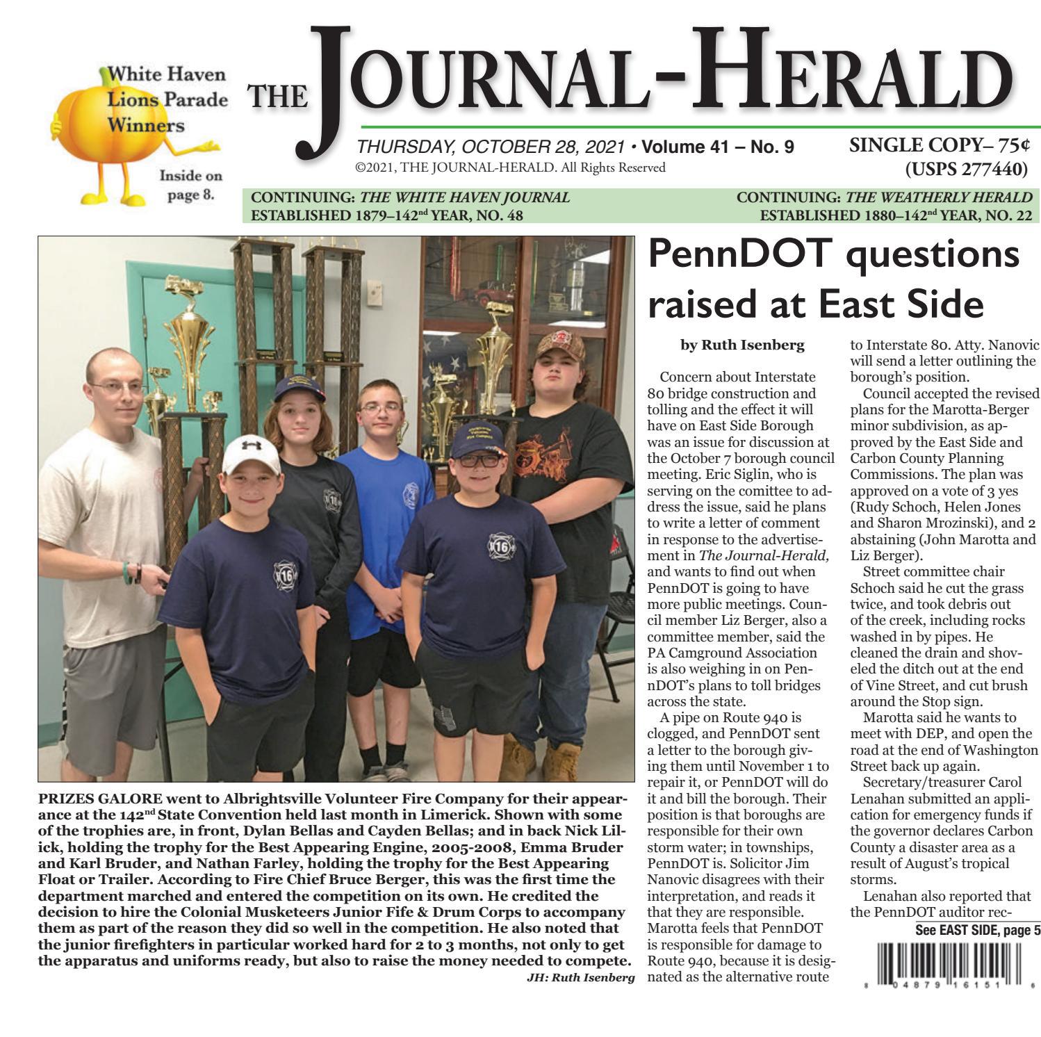 The JournalHerald, October 28, 2021 by canwinjournal Issuu