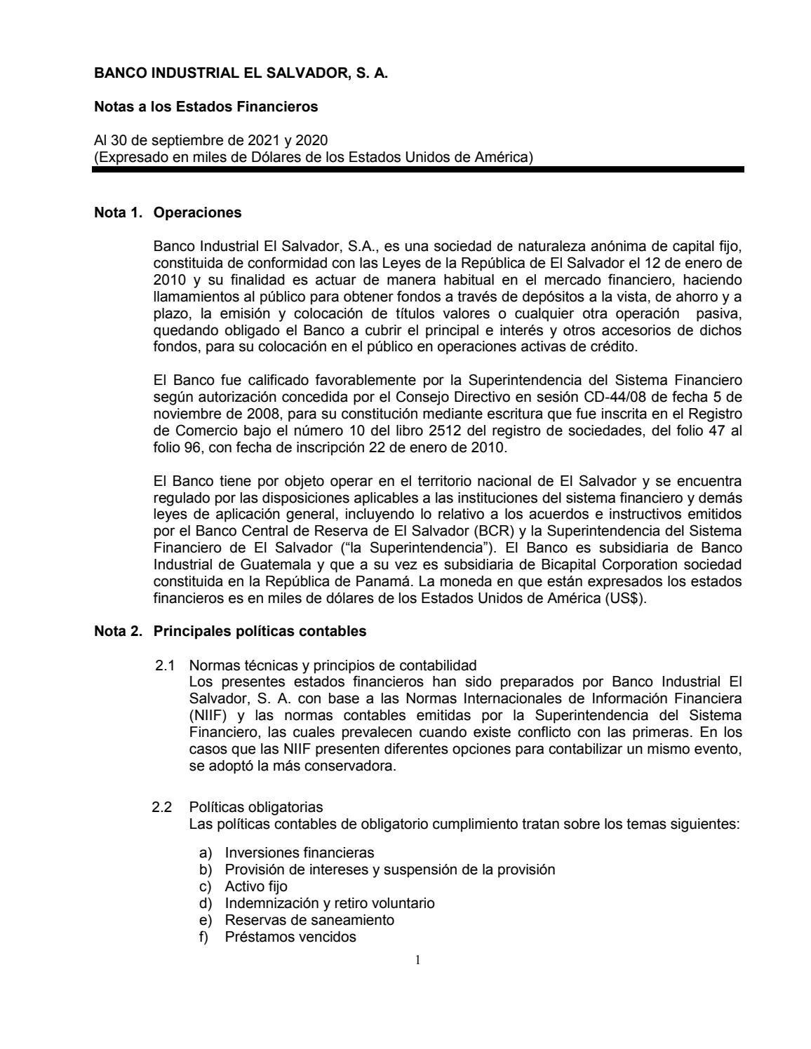 Notas NCB-018 BIES Sep 2021 / Públicos by Corporación BI - Issuu