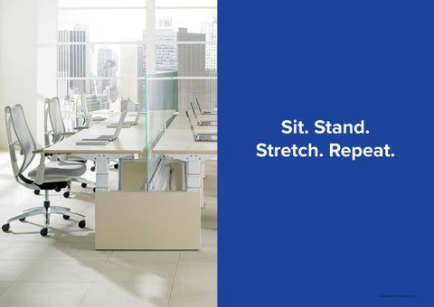 bluespace interiors - Ergonomic Solutions: Work + 家居 家具型录 第 7 页