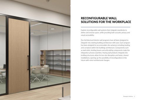 bluespace interiors - 建筑 Walls Solutions 家具型录 第 3 页