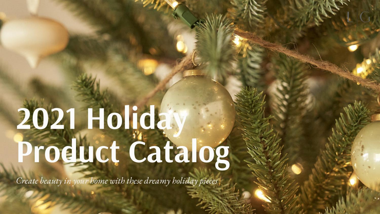 2021 Holiday Product Catalog by lindyegalloway Issuu