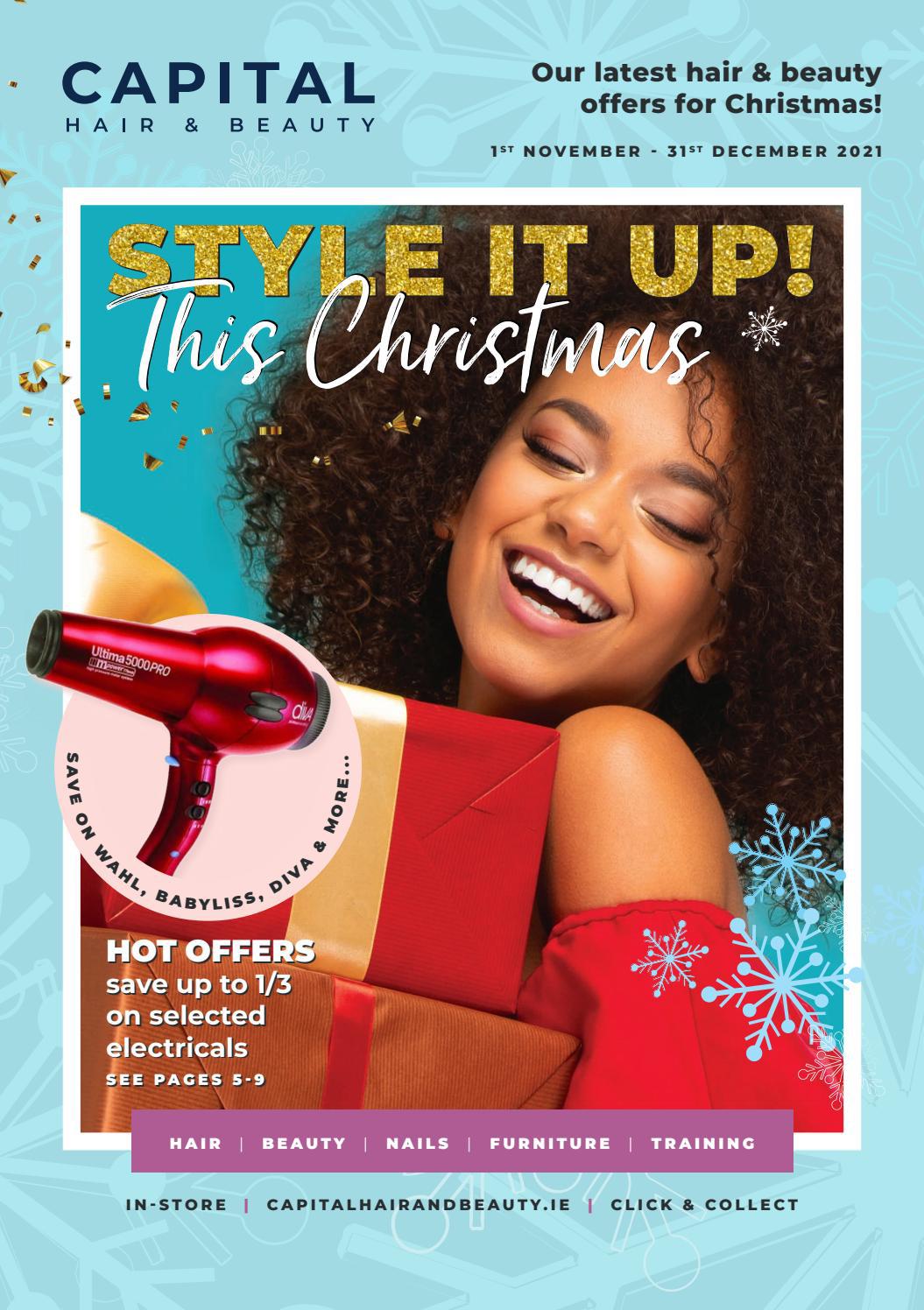 Capital Hair & Beauty IE Nov Dec Mailer 2021 by Capital Hair