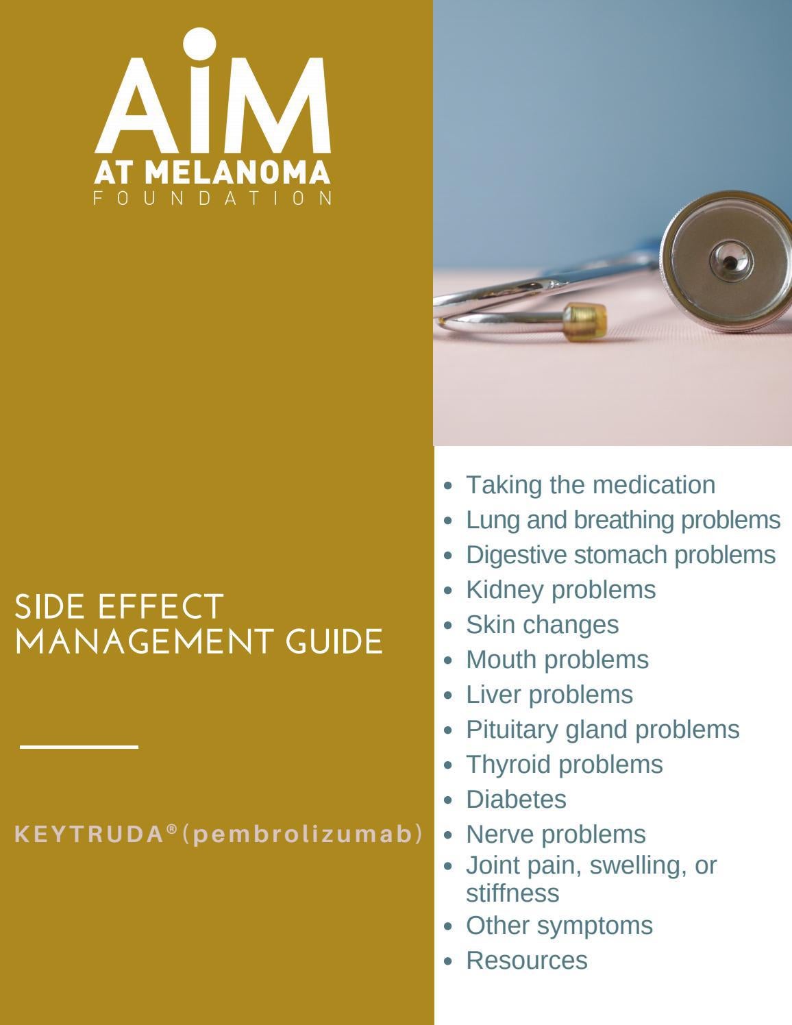KEYTRUDA® (pembrolizumab) by AIM at Melanoma Foundation Issuu