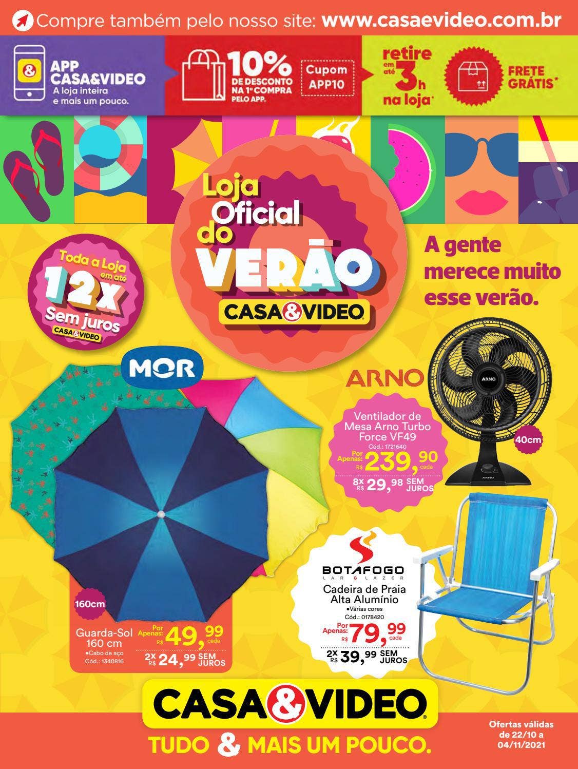 ENCARTE CASA&VIDEO - Verão by CASA&VIDEO - Issuu