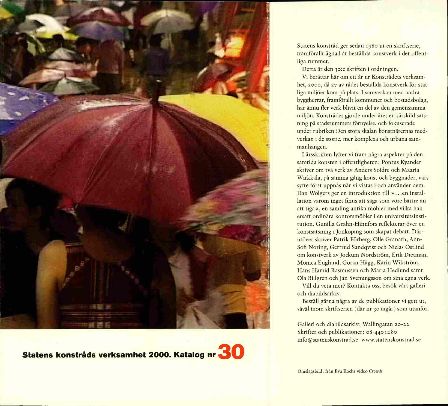 SK Katalog 30 by Statens konstråd Issuu