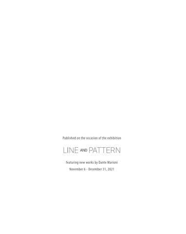 Dante Marioni : Line × Pattern 第 3 页