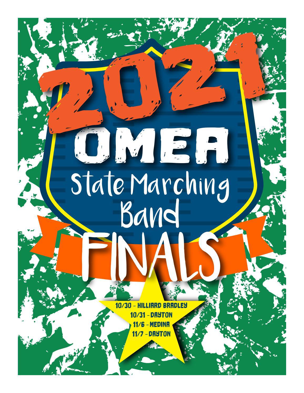 OMEA State Marching Band Finals 2021 By Ohio Music Education 