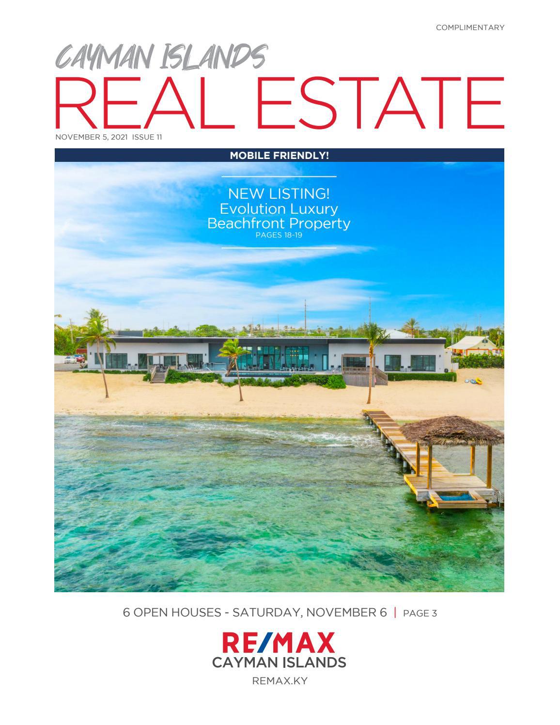 RE/MAX Cayman Islands Magazine November 5, 2021 by RE/MAX Cayman