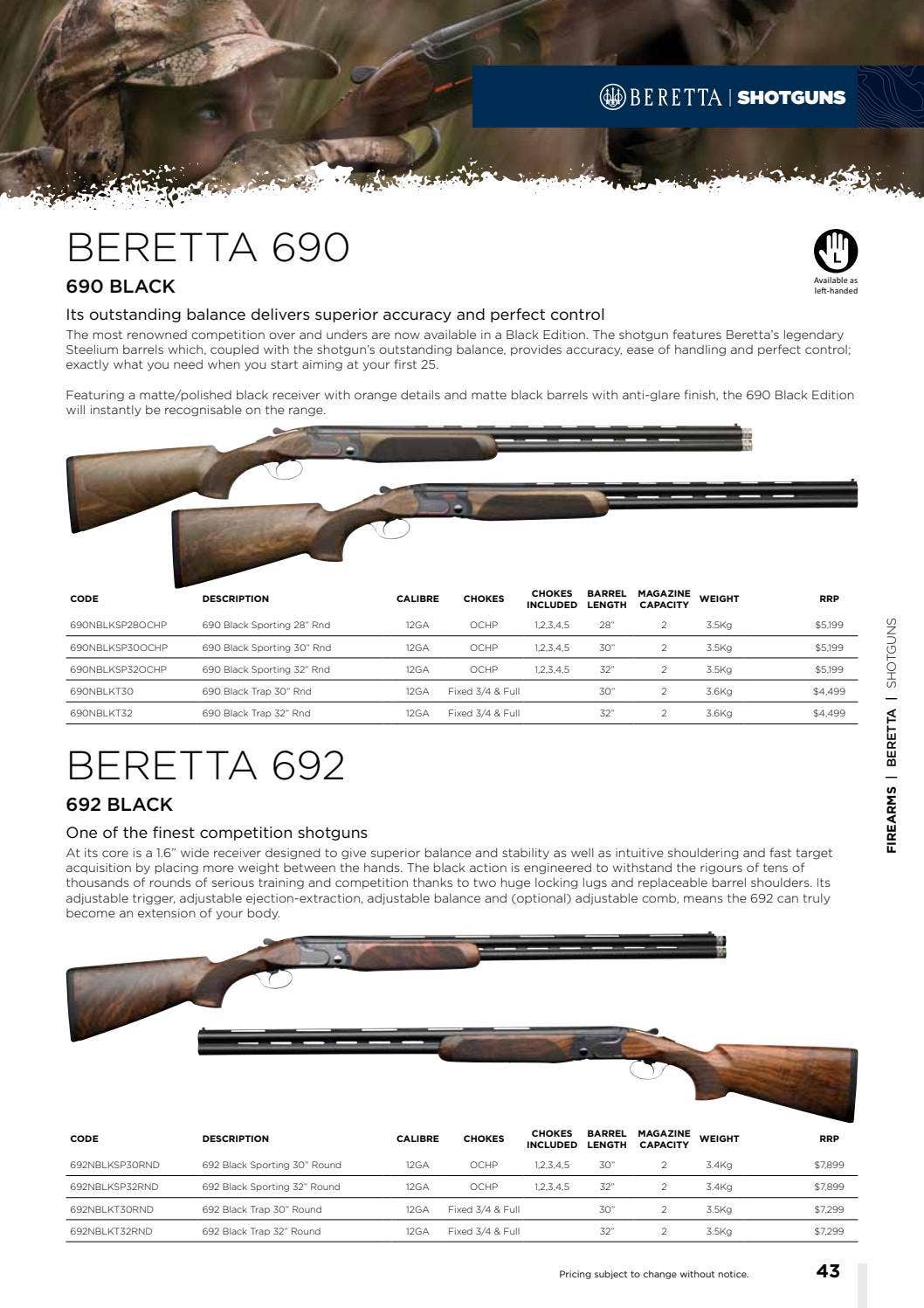 Beretta Australia Product Catalogue 2021 by Beretta Australia Issuu