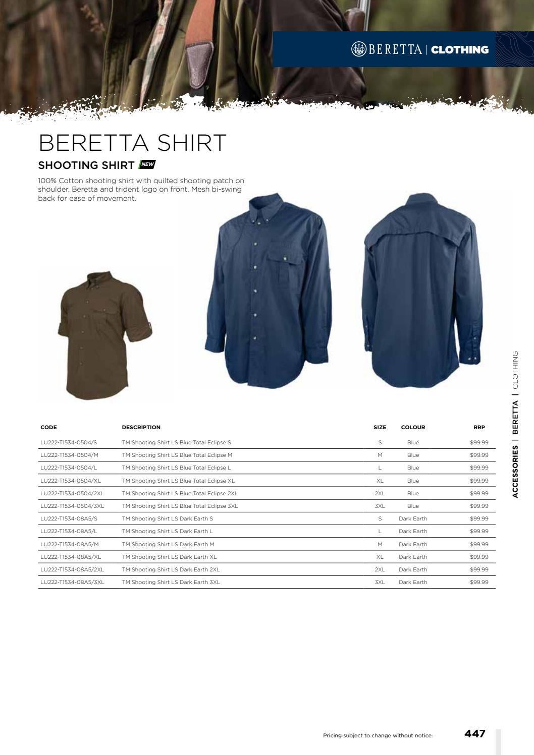 Beretta Australia Product Catalogue 2021 by Beretta Australia Issuu