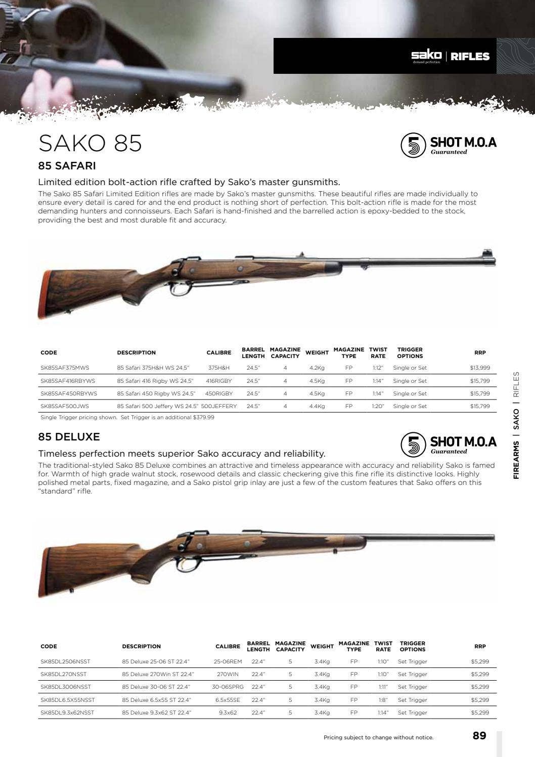 Beretta Australia Product Catalogue 2021 by Beretta Australia Issuu