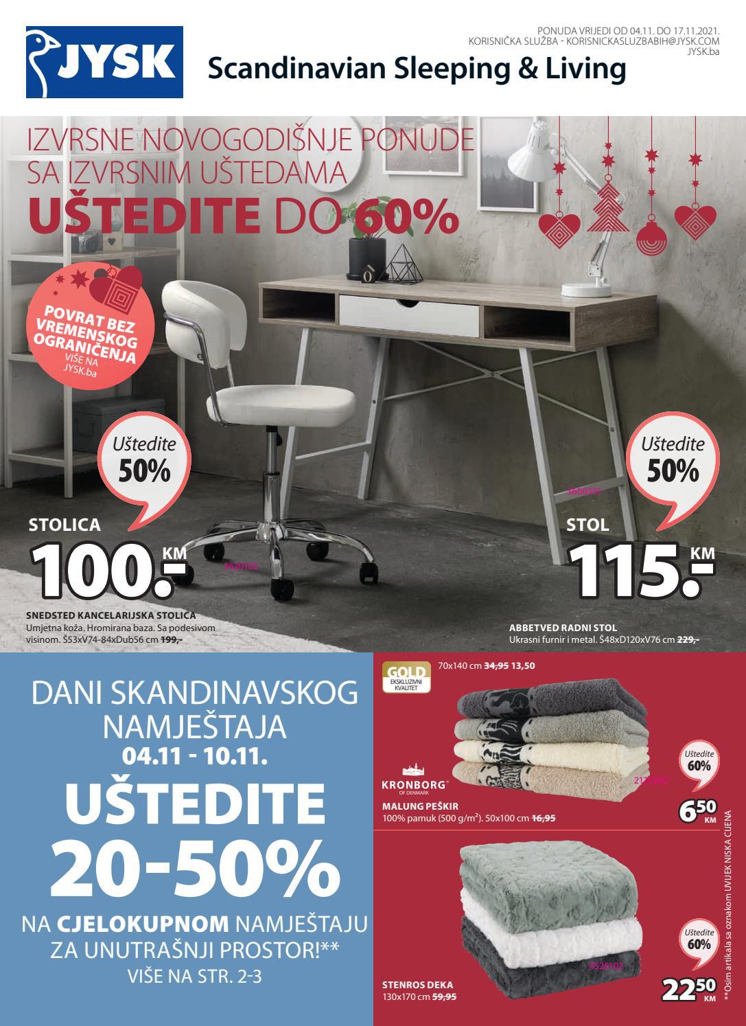 JYSK BiH katalog od 04.17.11.2021. by Catalog.hr Issuu