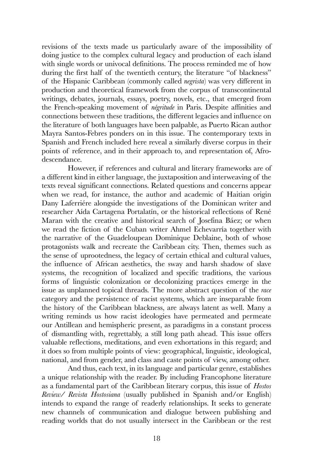 Hostos Review Revista Hostosiana 17 By Hostos Community College Issuu