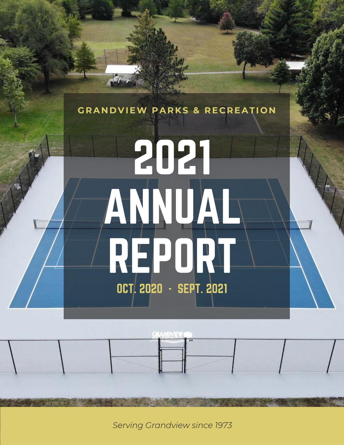 2021 Annual Report by Grandview Parks & Recreation Issuu