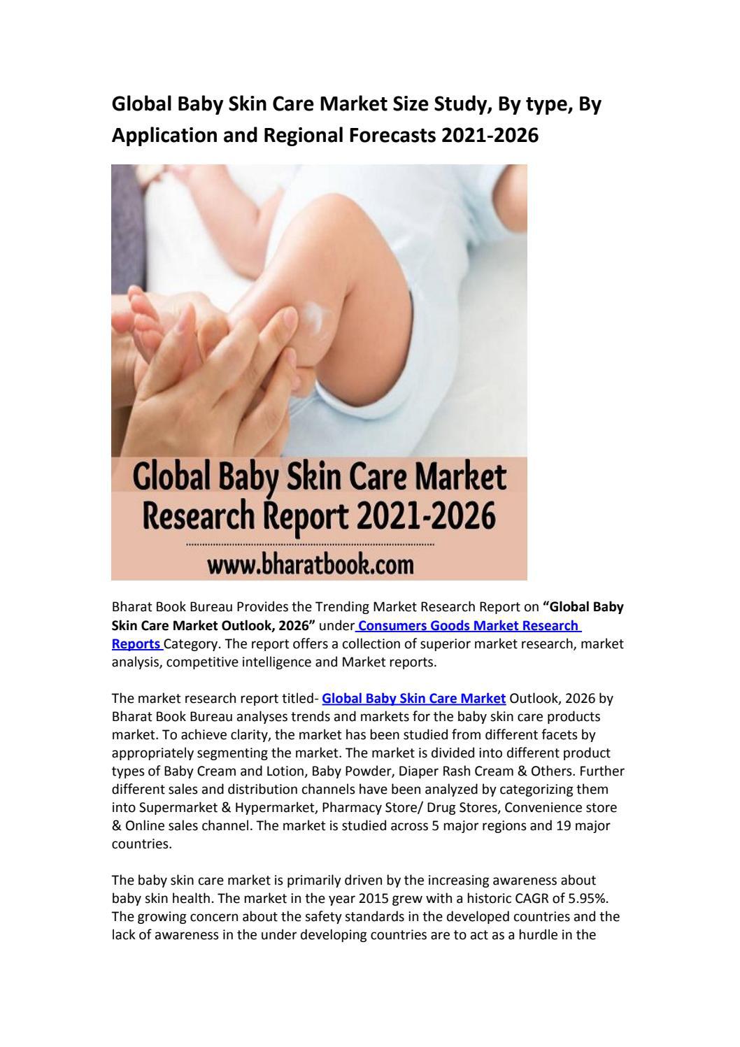 Global Baby Skin Care Market Research Report 20212026 by James Grey