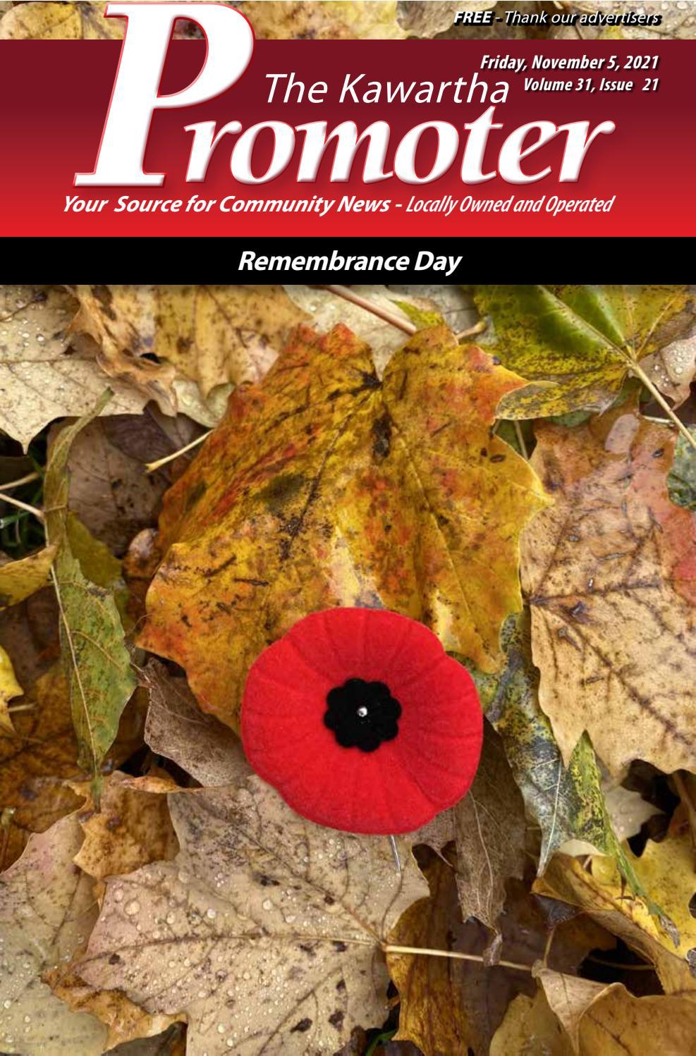 The Kawartha Promoter November 5 2021 Volume 31 Issue 21 By Max 
