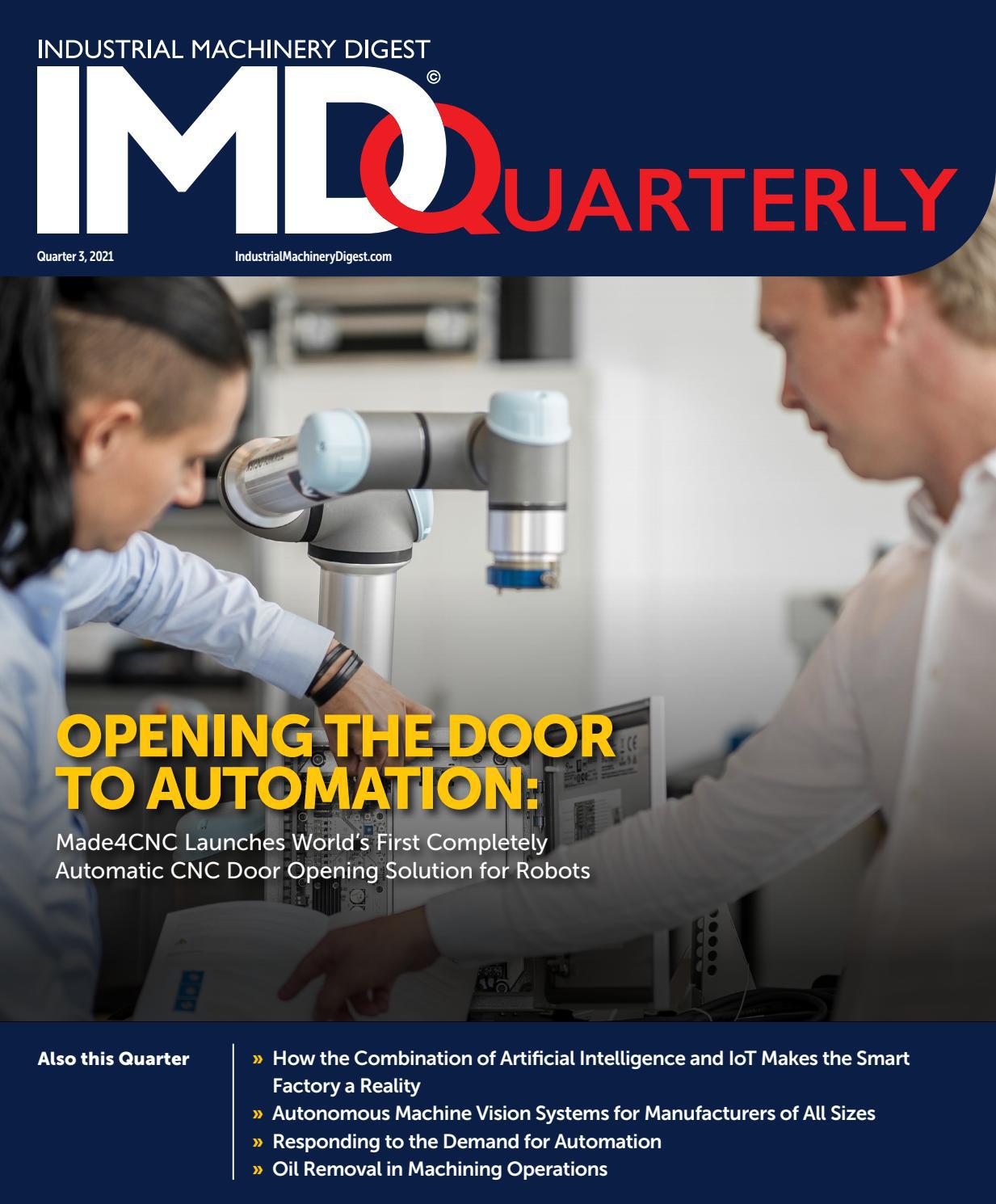 Industrial Machinery Digest Quarterly IMD Quarter 3, 2021 by