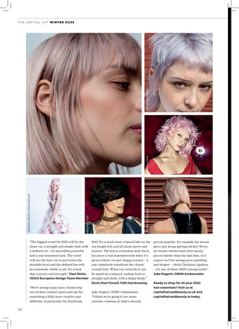 Capital Hair & Beauty 灯饰目录 · The Capital Cut | 冬季 2021 第 12 页