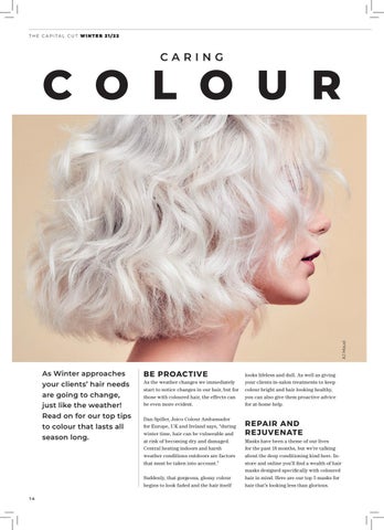 Capital Hair & Beauty 灯饰目录 · The Capital Cut | 冬季 2021 第 14 页